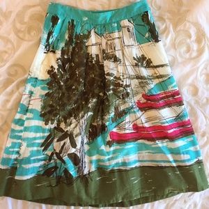 Anthropologie We Love Vera Boat Skirt Seabound 2